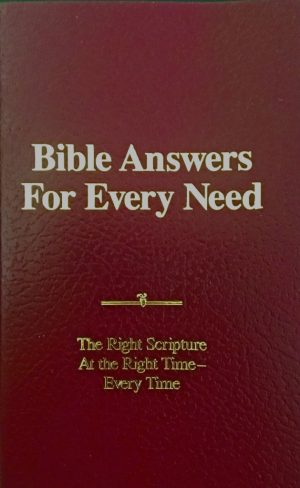 Bible Answers For Every Need